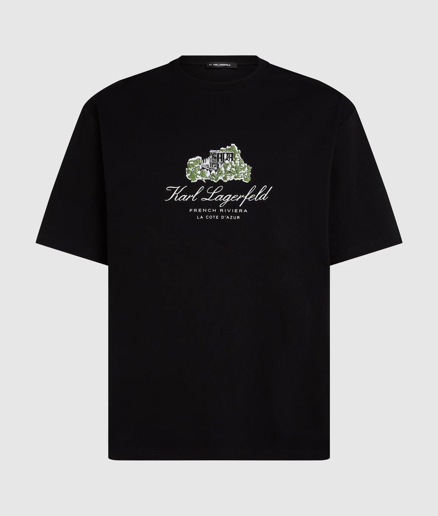 Karl Lagerfeld Villa La Vigie T-Shirt Black