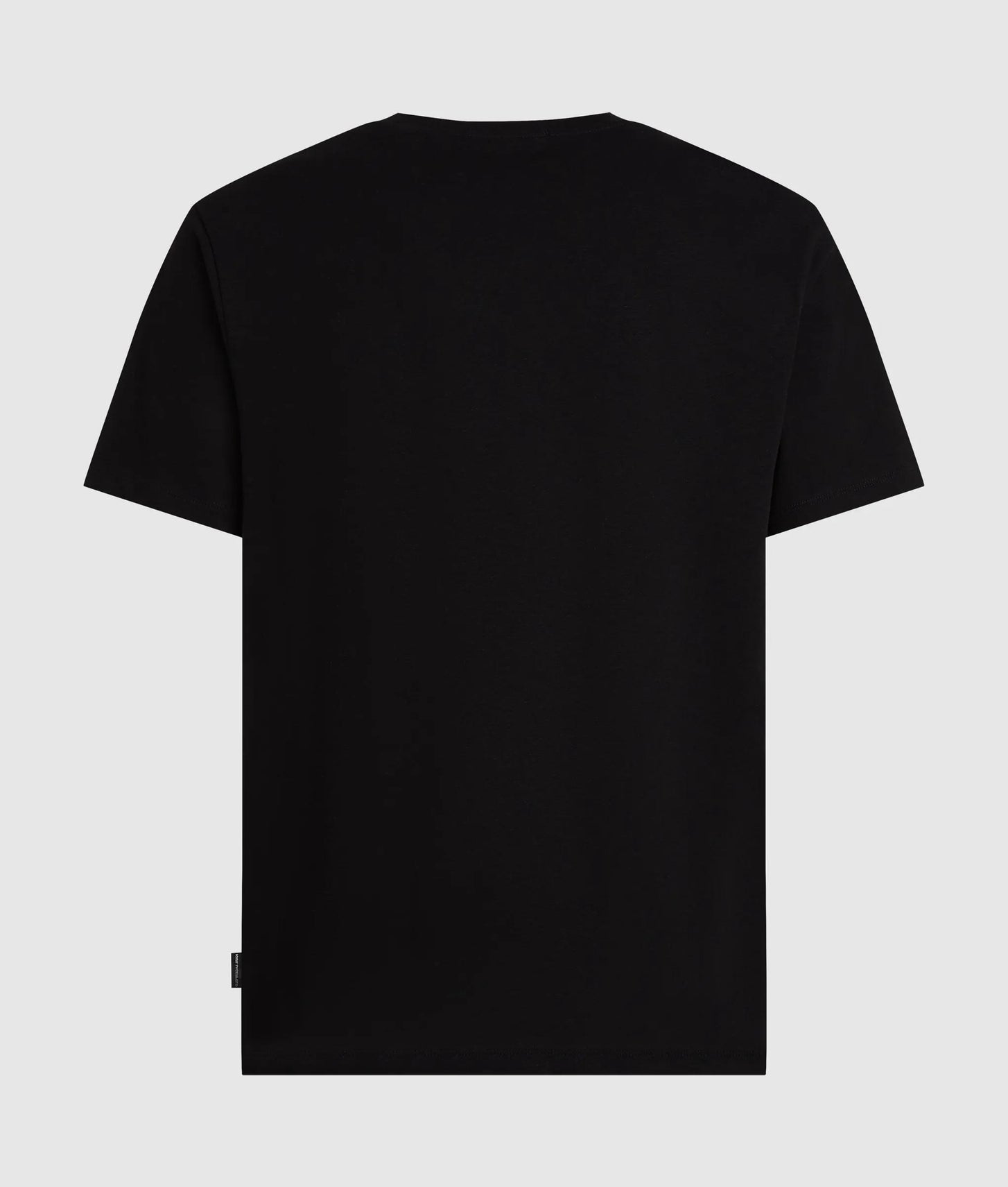 Karl Lagerfeld Monogram Linen Blend T-Shirt Black