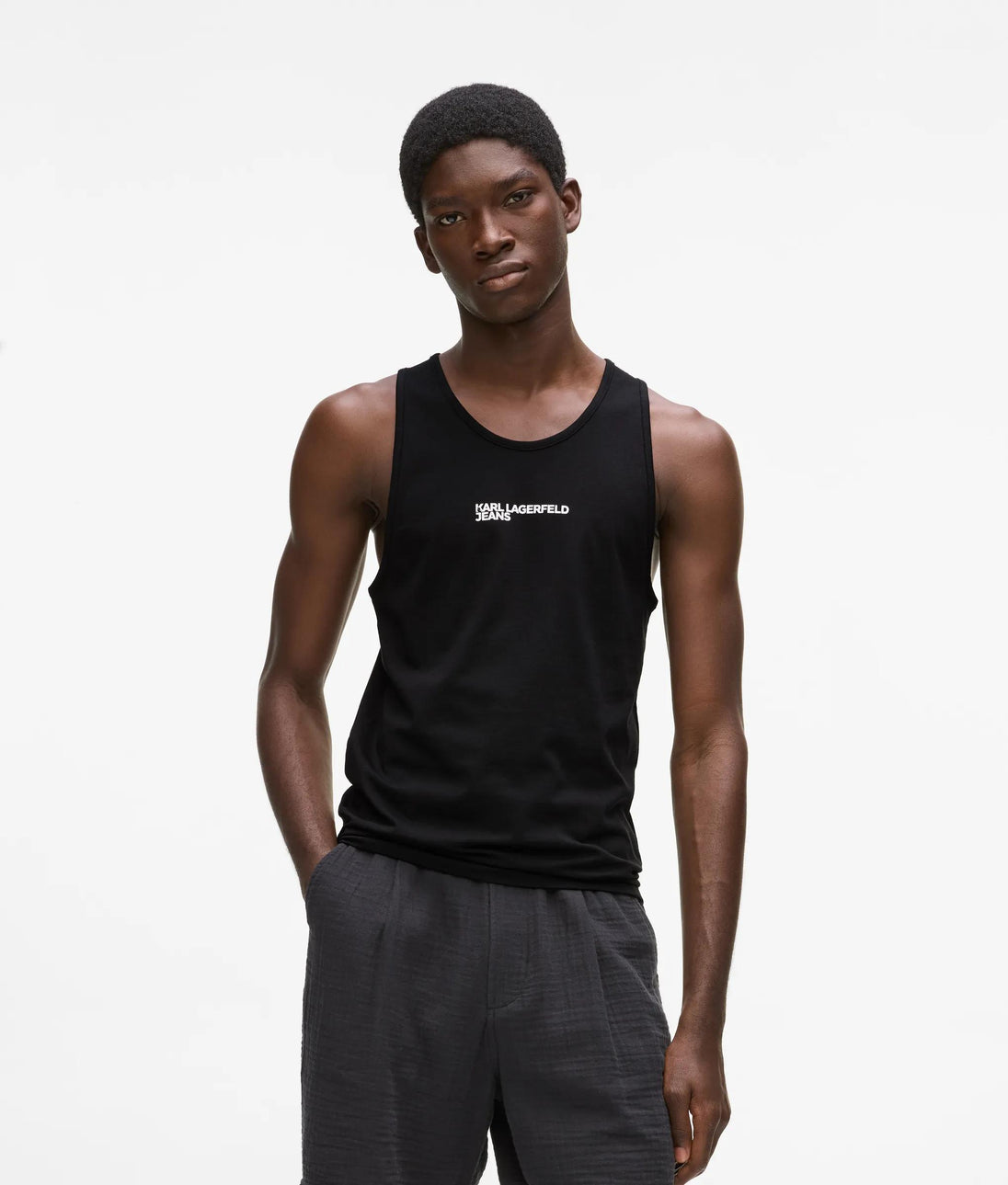 Karl Lagerfeld Cargo Pants Whitecap Grey