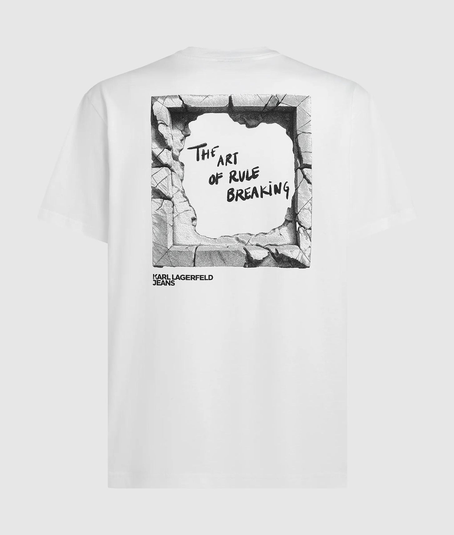 Karl Lagerfeld Rule Breaking T-Shirt White