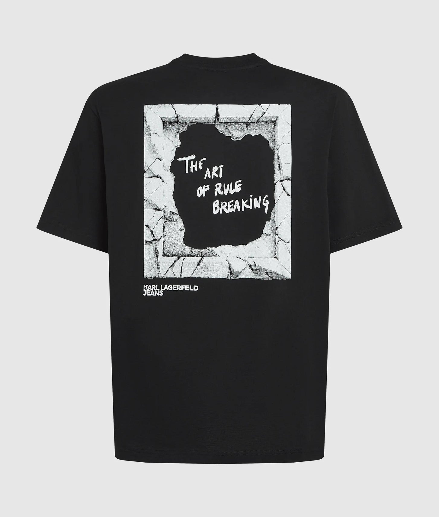 Karl Lagerfeld Rule Breaking T-Shirt Black