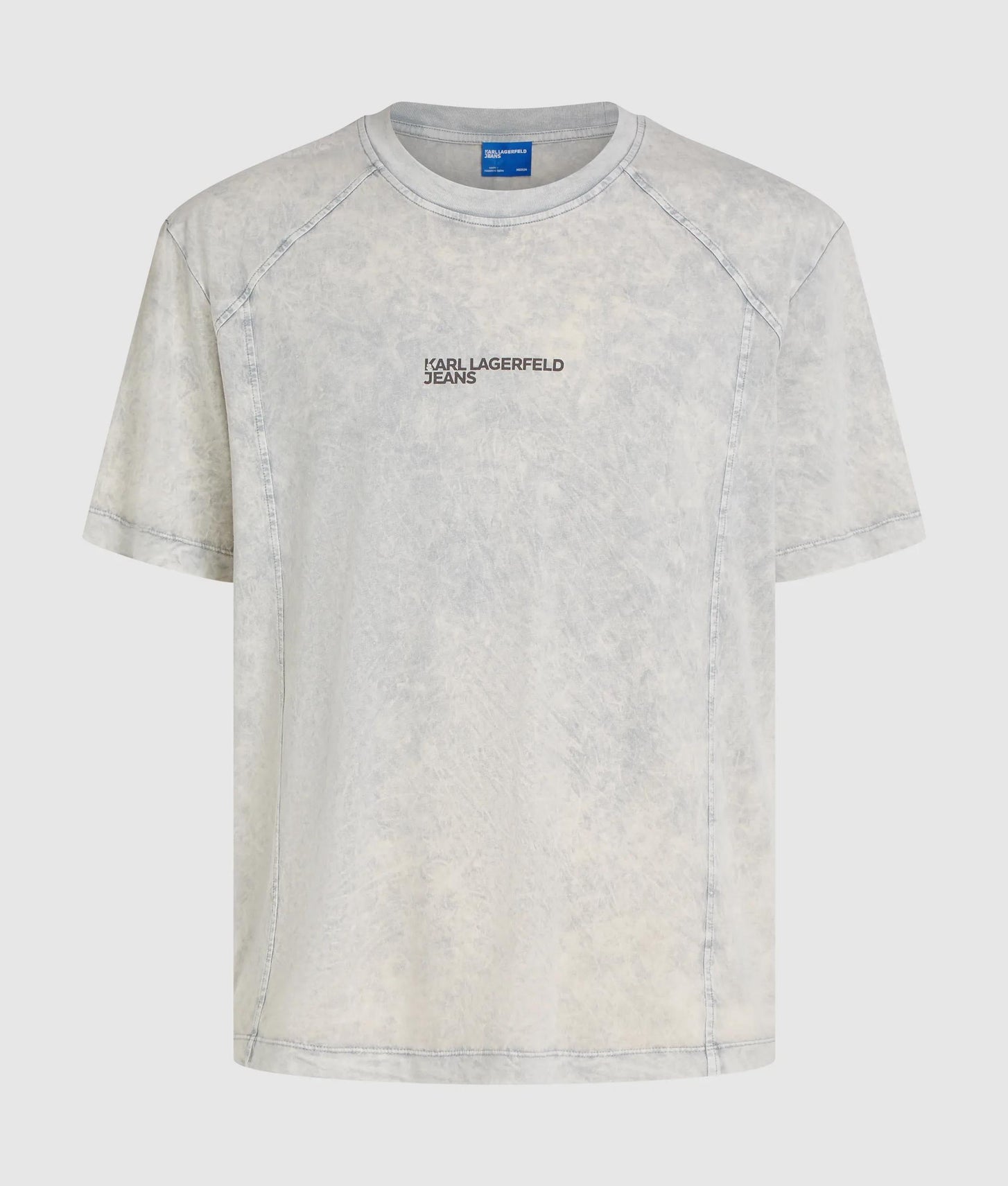 Karl Lagerfeld Washed Relaxed T-Shirt Micro Chip