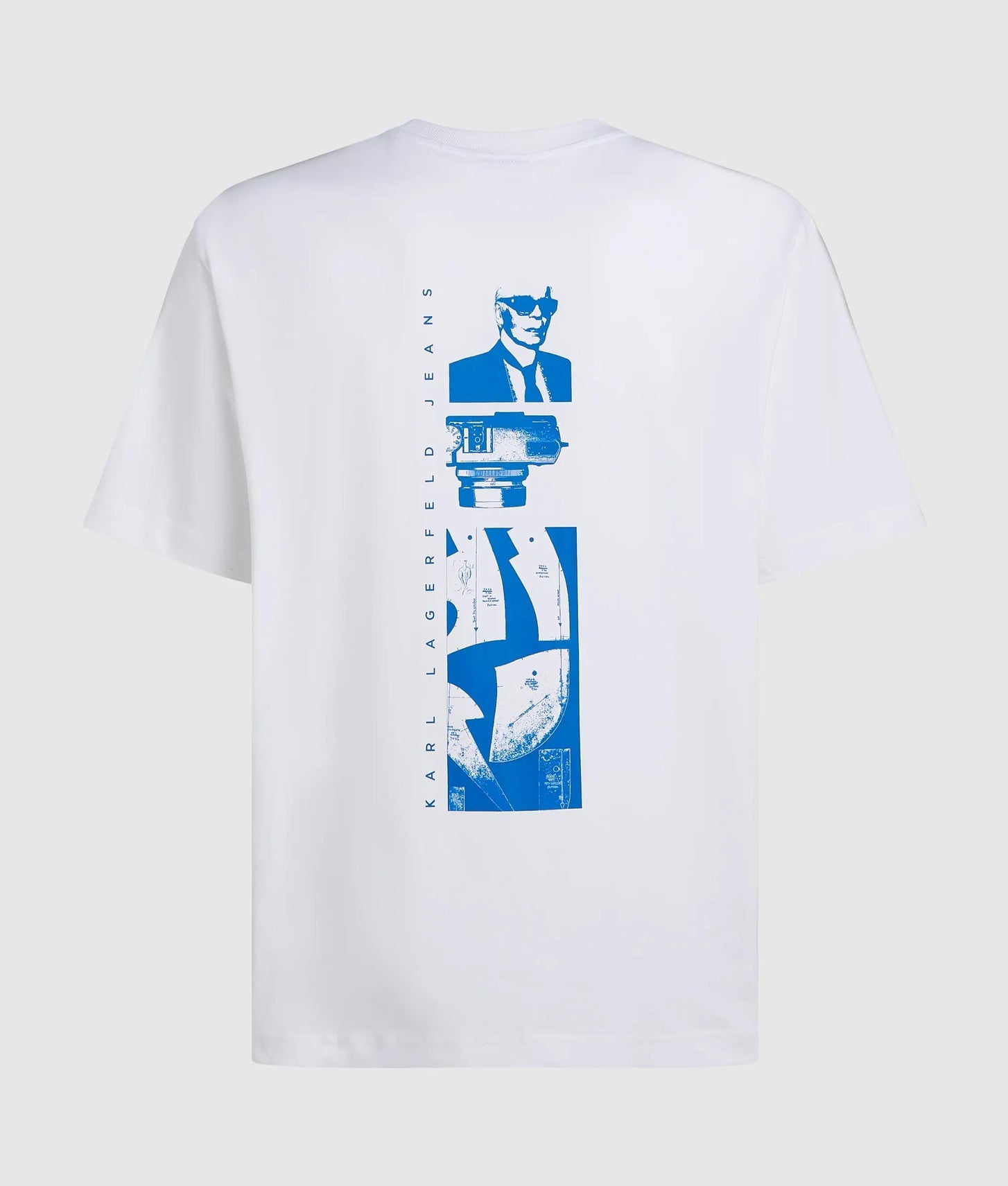 Karl Lagerfeld Graphic Karl Print T-Shirt White