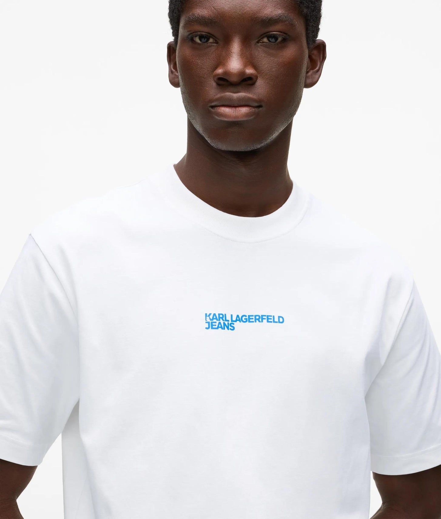 Karl Lagerfeld Graphic Karl Print T-Shirt White