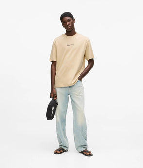 Karl Lagerfeld Canvas Utility Jacket Pale Khaki