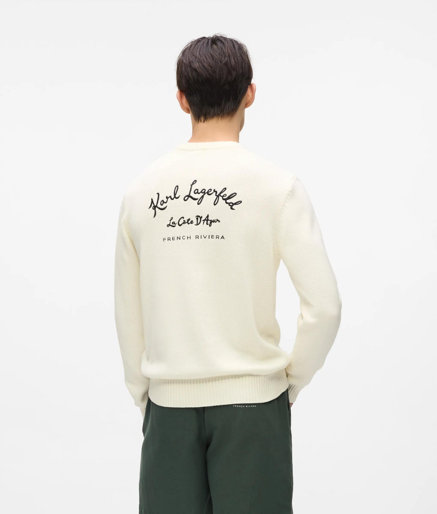 Karl Lagerfeld Côte D'Azur Sweater Cannoli Cream