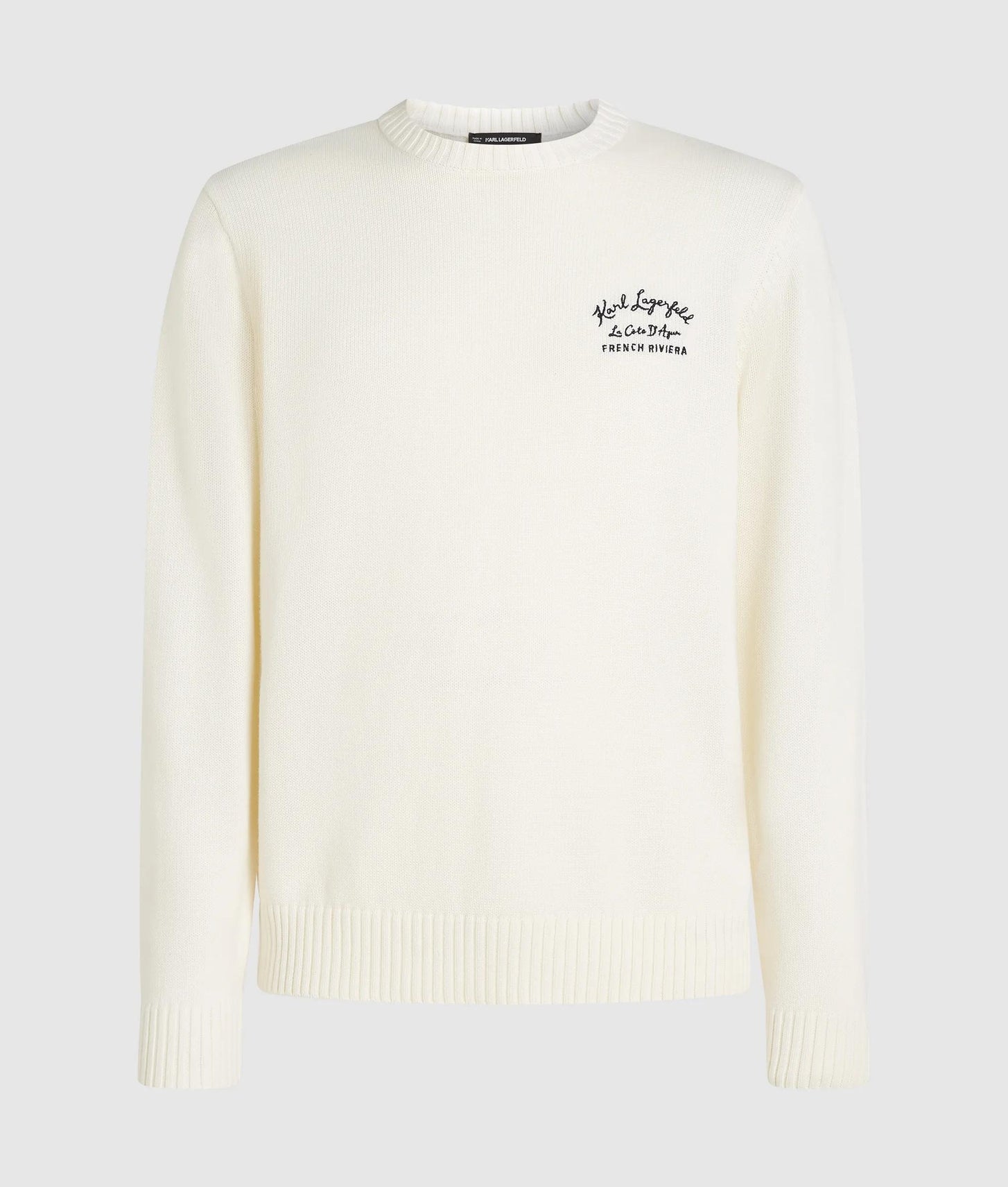 Karl Lagerfeld Côte D'Azur Sweater Cannoli Cream
