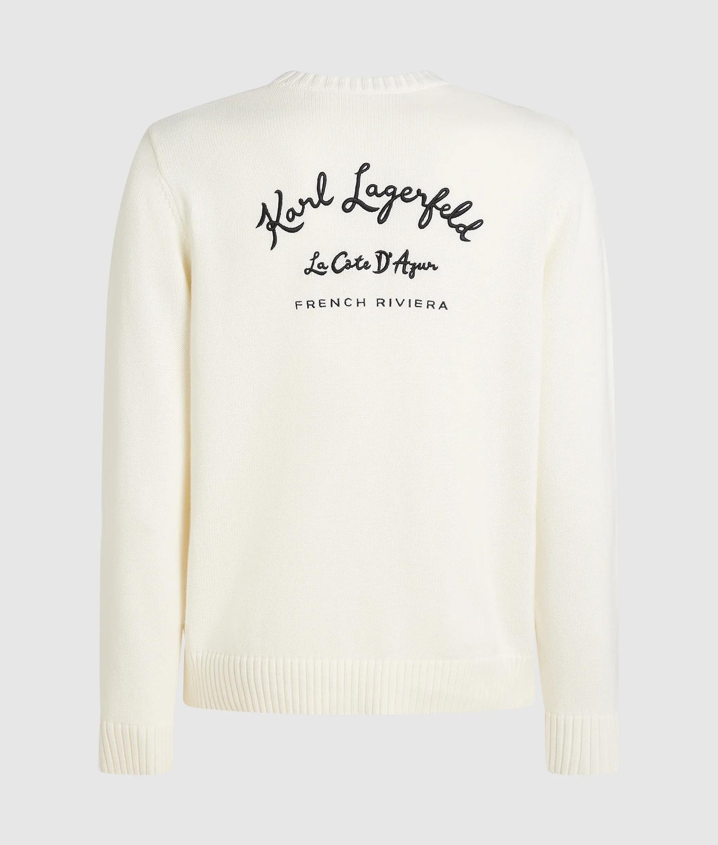 Karl Lagerfeld Côte D'Azur Sweater Cannoli Cream