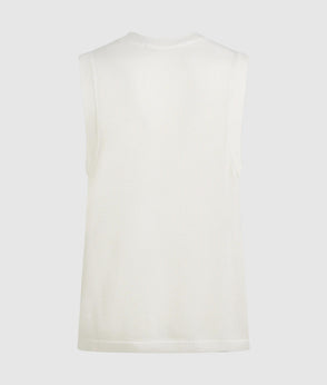 Karl Lagerfeld Graphic Karl Print Denim Overshirt White