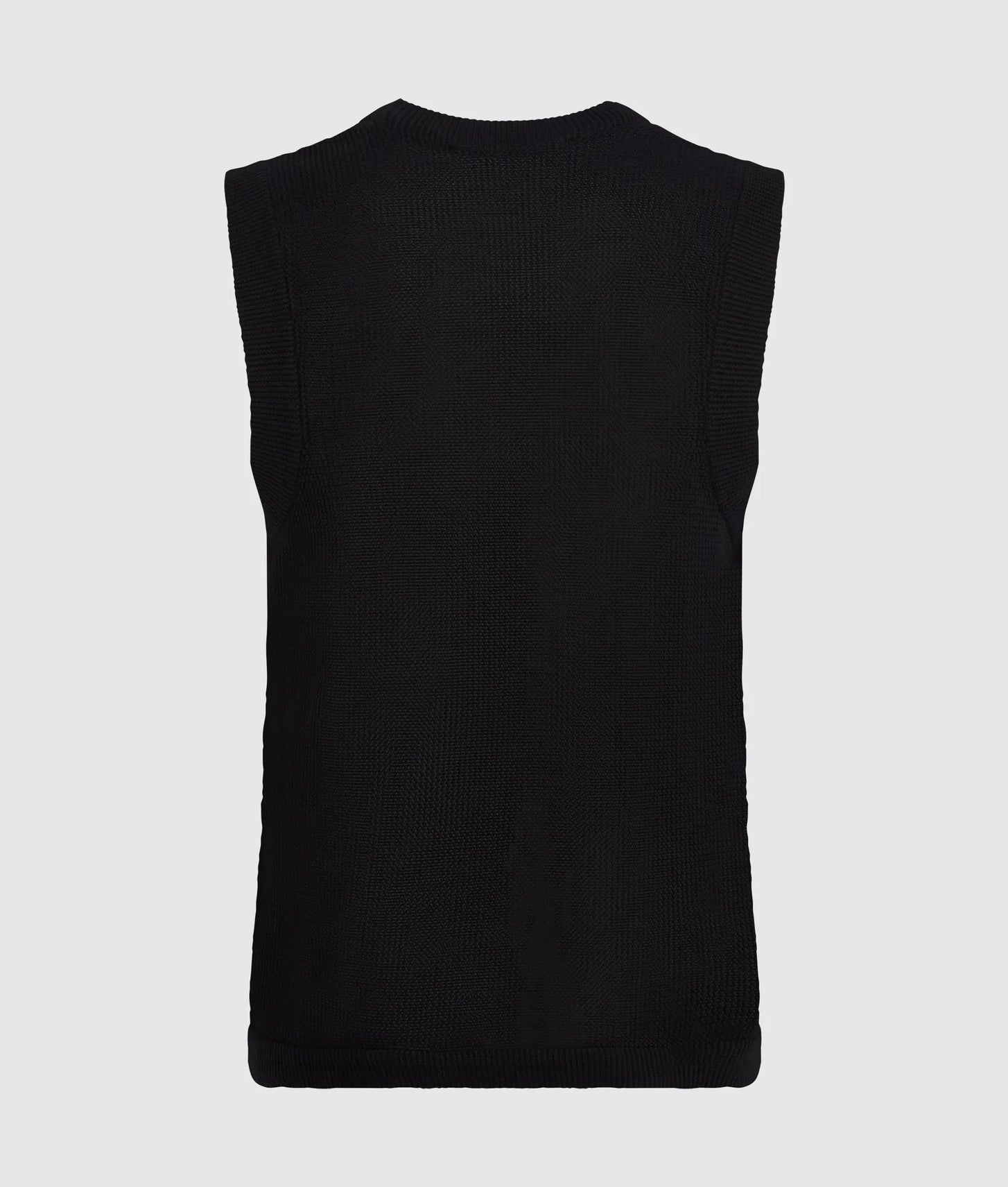Karl Lagerfeld Knit Tank Top Black