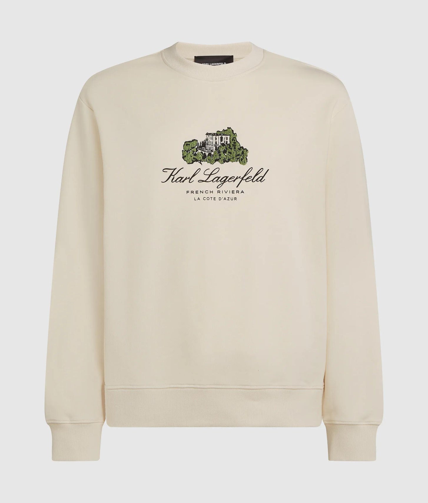 Karl Lagerfeld Villa La Vigie Sweatshirt Cannoli Cream