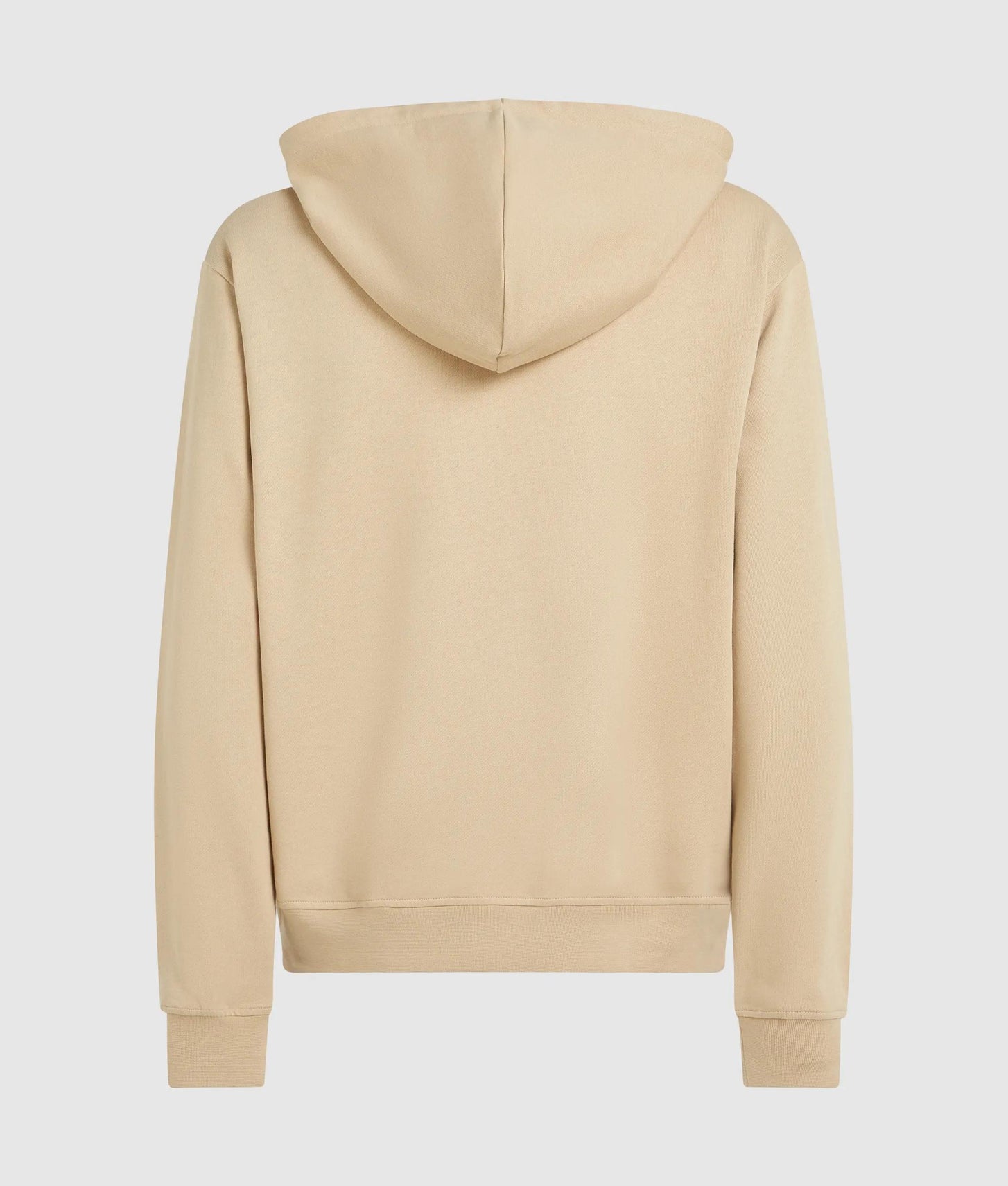 Karl Lagerfeld Frame Logo Hoodie Pale Khaki