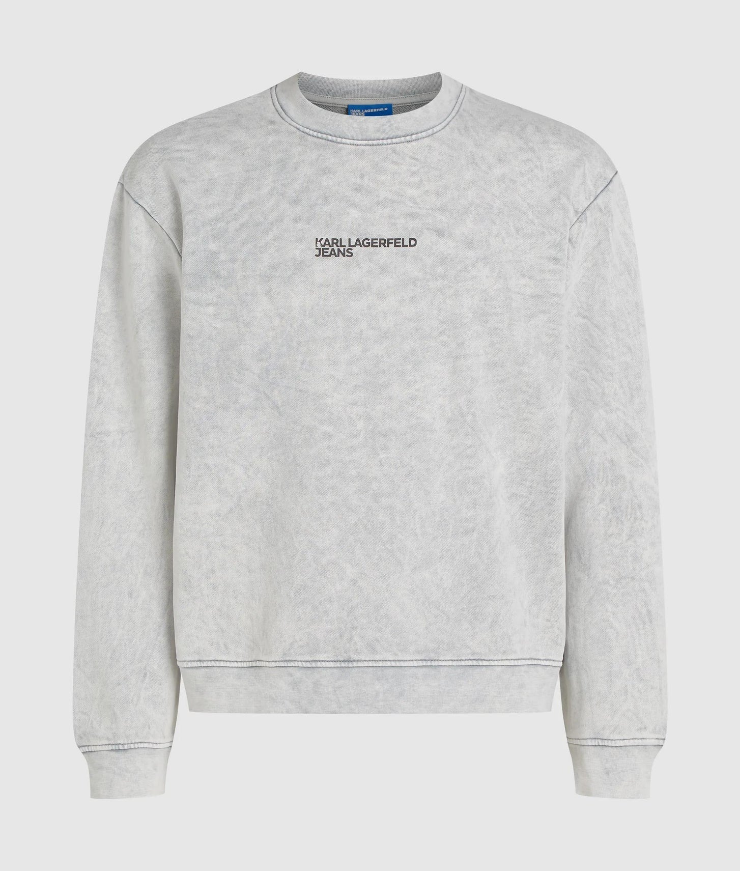 Karl Lagerfeld Washed Regular Sweatshirt Micro Chip