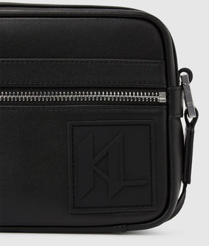 Karl Lagerfeld Monogram Linen Shirt Natural