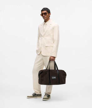 Karl Lagerfeld Linen Suit Pants Natural