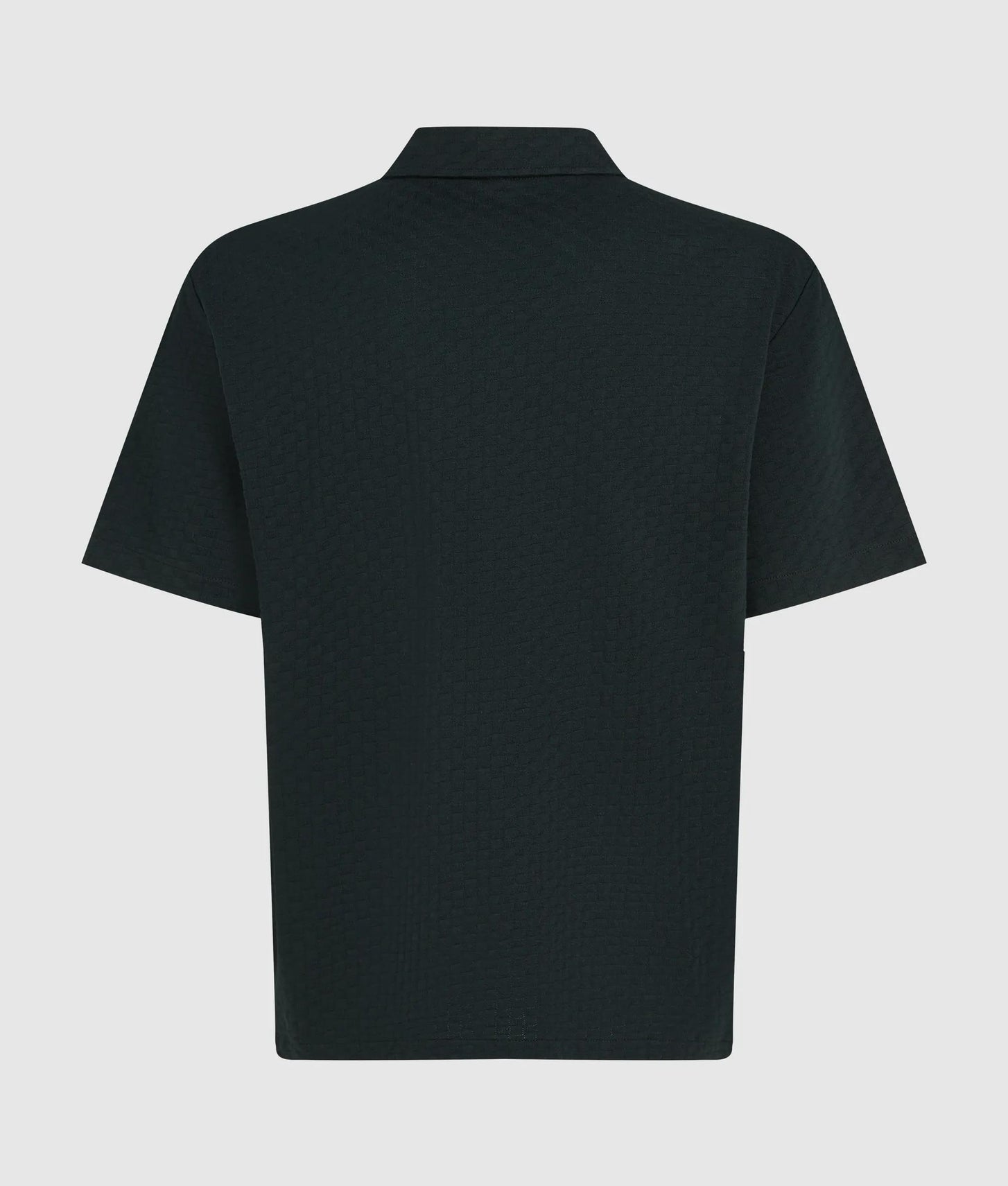 Karl Lagerfeld Checked Beach Shirt Navy