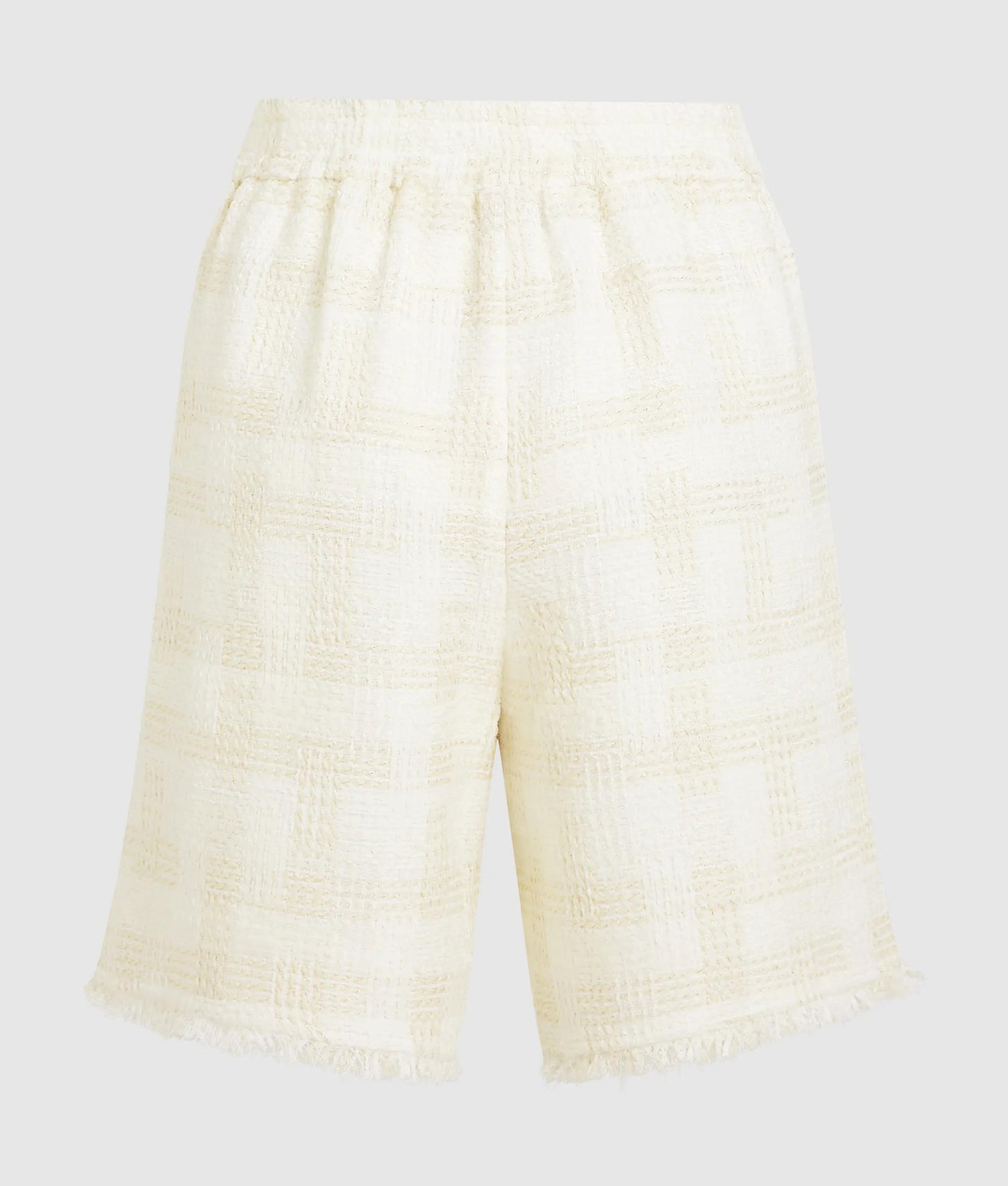 Karl Lagerfeld Bouclé Bermuda Shorts Pristine