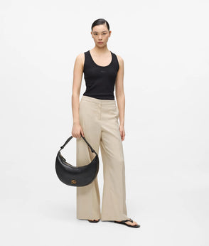 KarlLagerfeld Kautograph Oversized Moon Bag Black/Gold