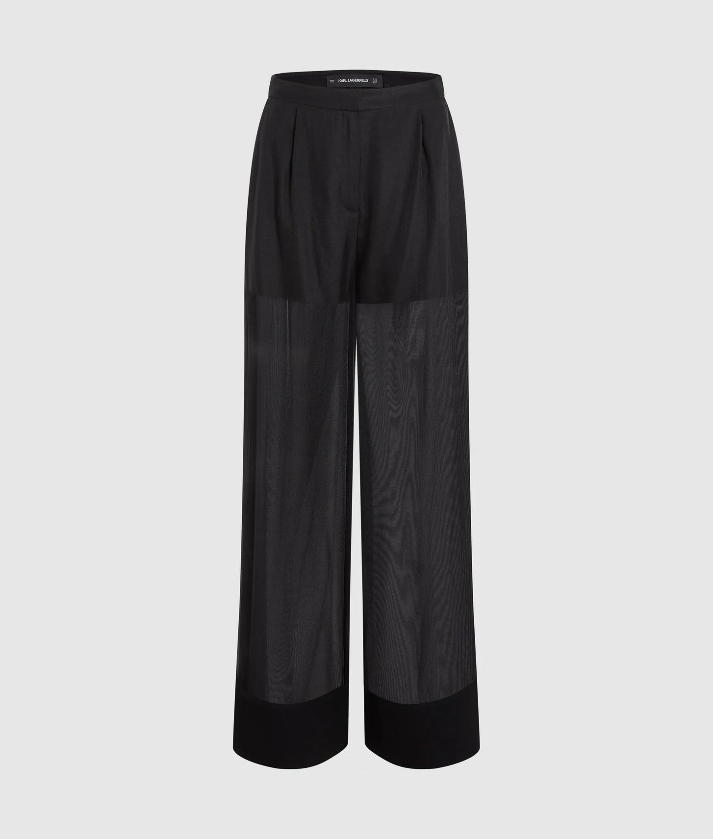 Karl Lagerfeld Organza Pants Black