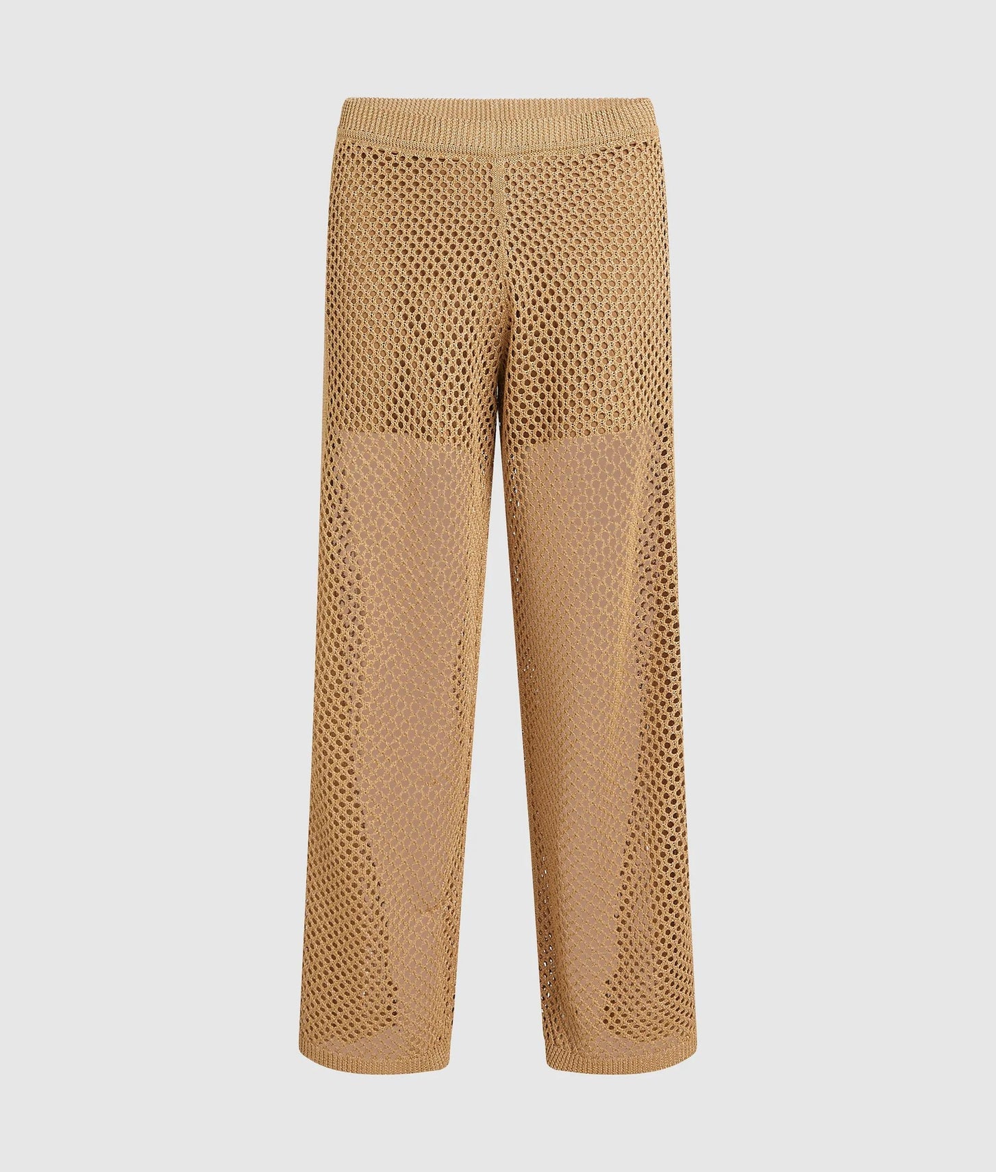 Karl Lagerfeld Crochet Knit Pants Nougat