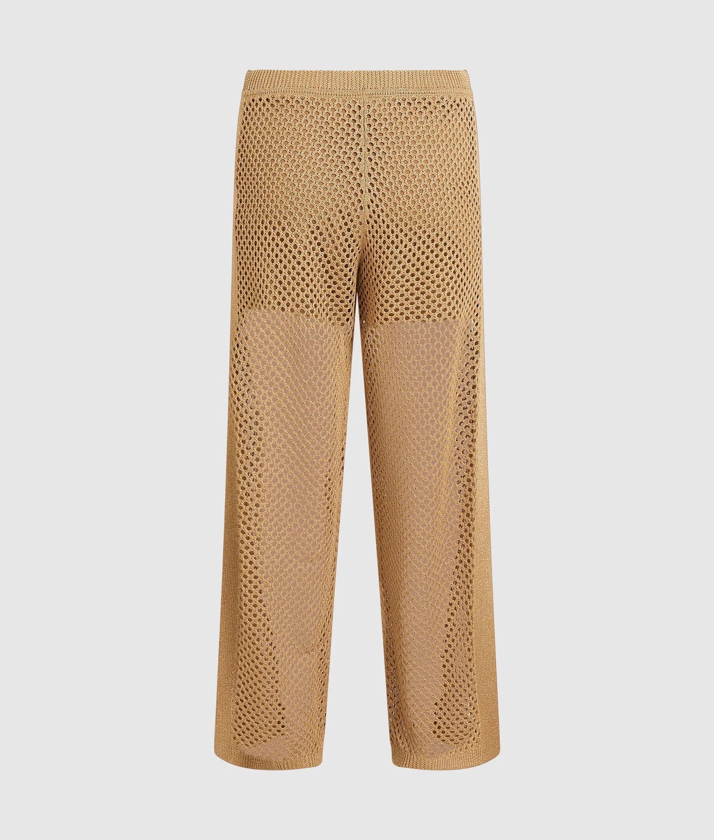 Karl Lagerfeld Crochet Knit Pants Nougat