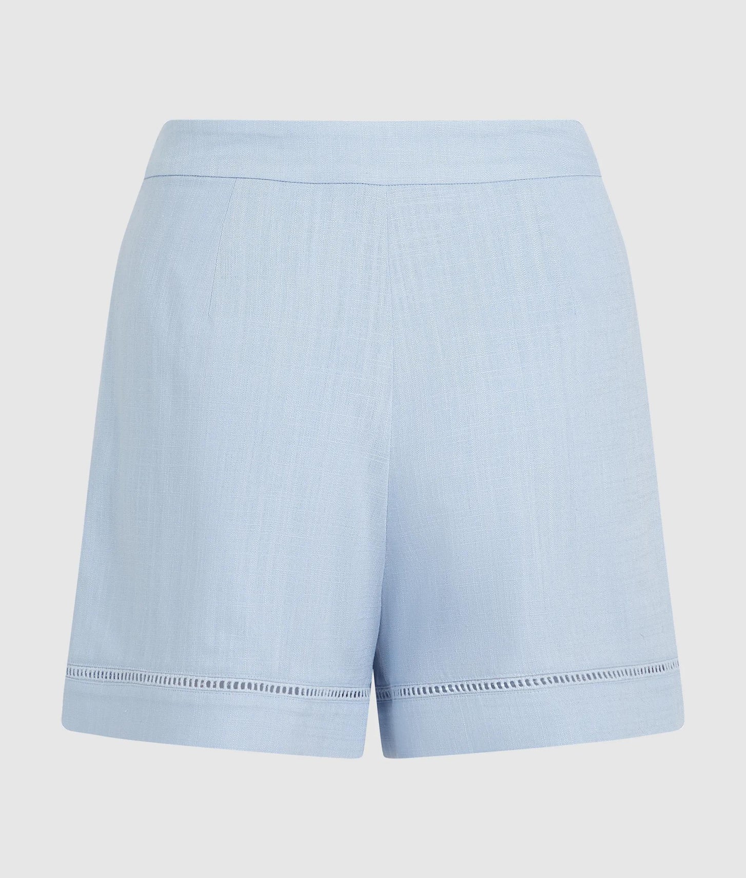 Karl Lagerfeld Cut-Out Embroidery Shorts Kentucky Blue