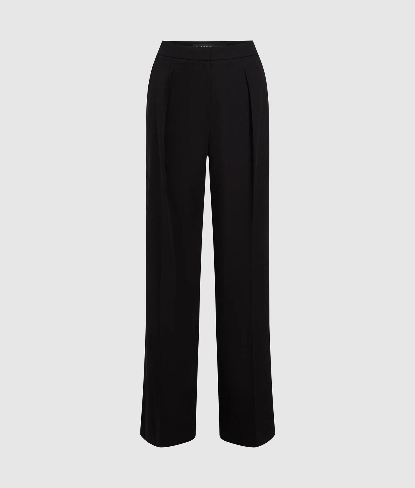 Karl Lagerfeld Kl X Amber Valletta Structured Suit Pants Black