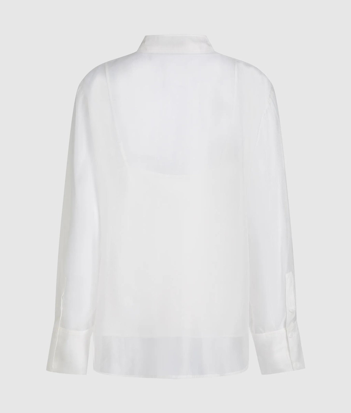Karl Lagerfeld Organza Blouse White
