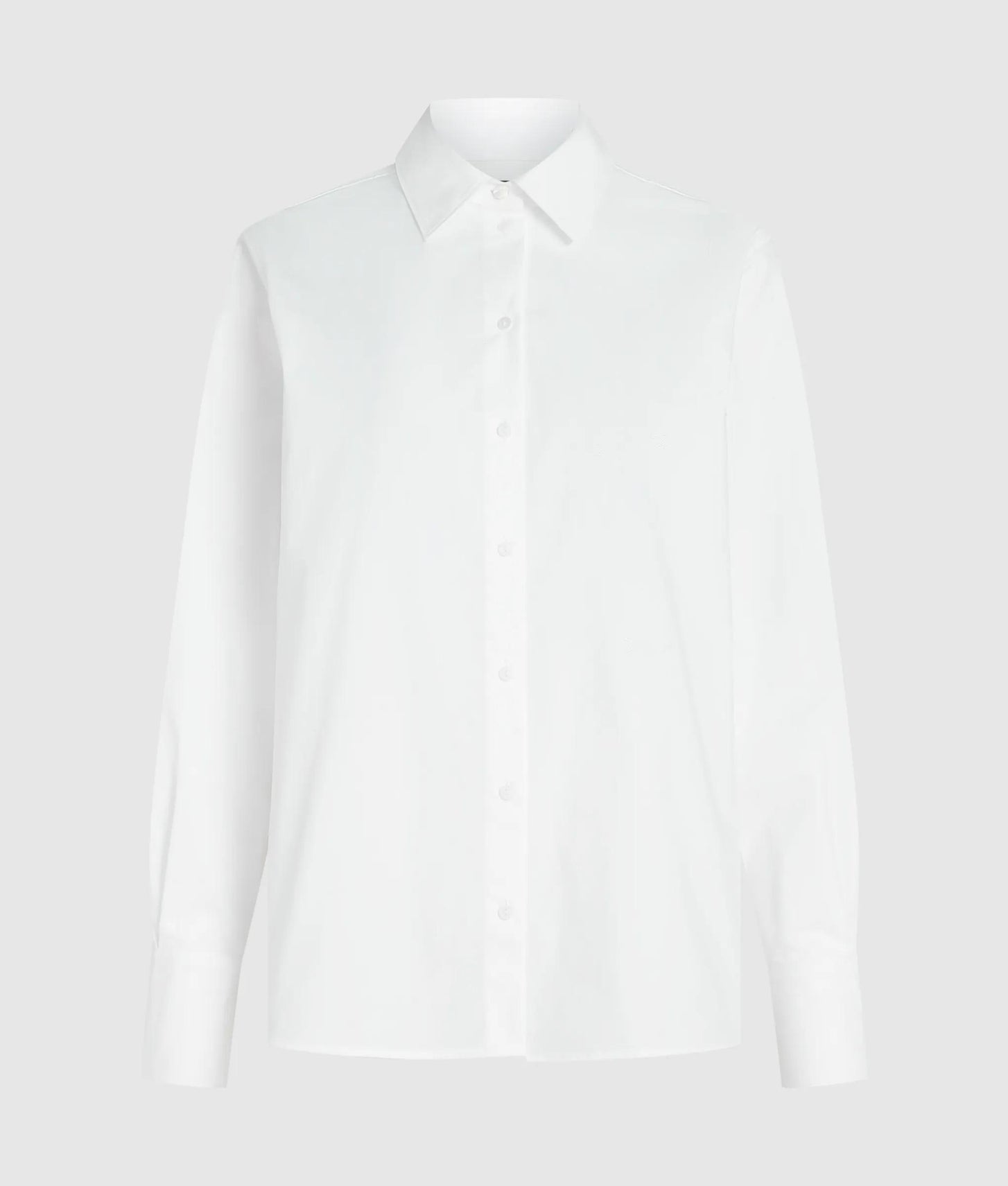 Karl Lagerfeld Classic Relaxed Poplin Shirt White