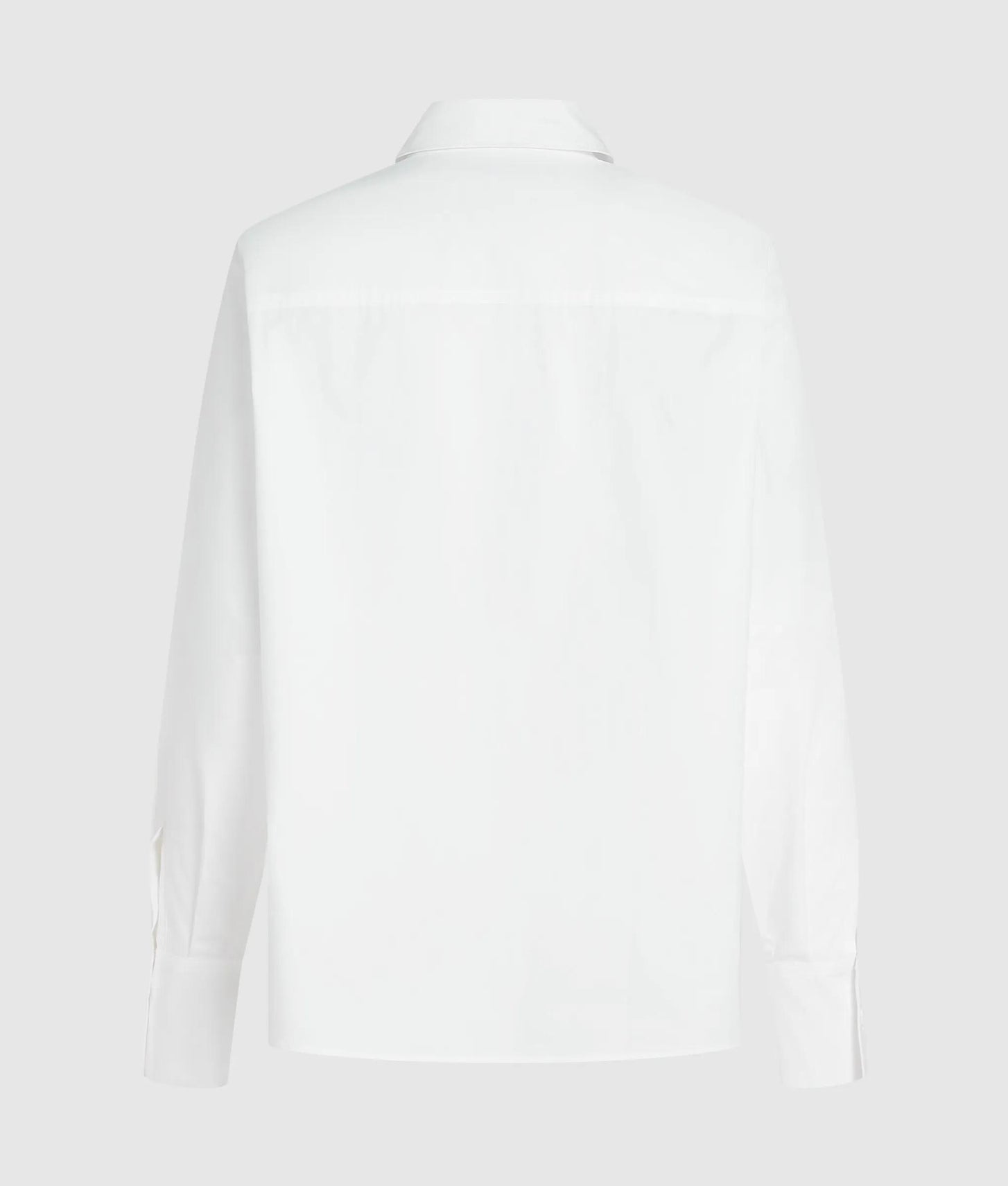 Karl Lagerfeld Classic Relaxed Poplin Shirt White
