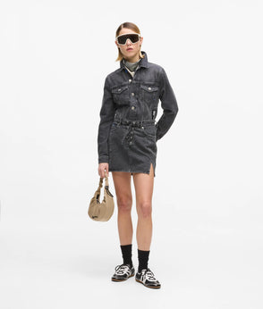 KarlLagerfeld Nylon Lace-Up Camera Bag Black