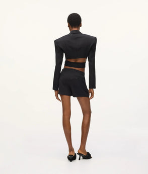 Karl Lagerfeld Kl Studio Wrap Blazer Black