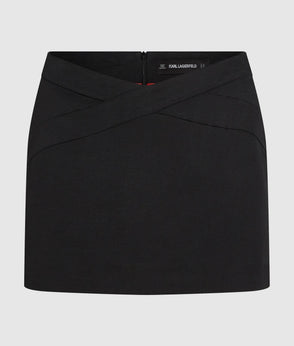 Karl Lagerfeld Kl Studio Wrap Blazer Black