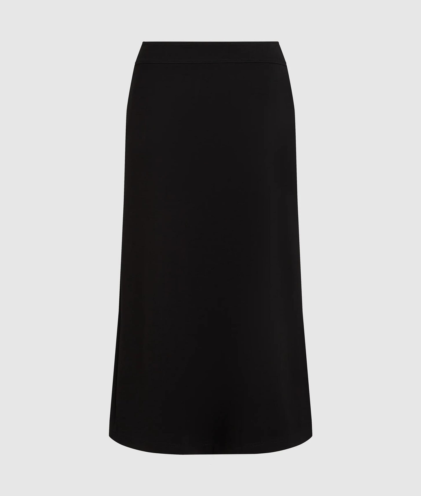 Karl Lagerfeld Jersey Biker Maxi Skirt Black