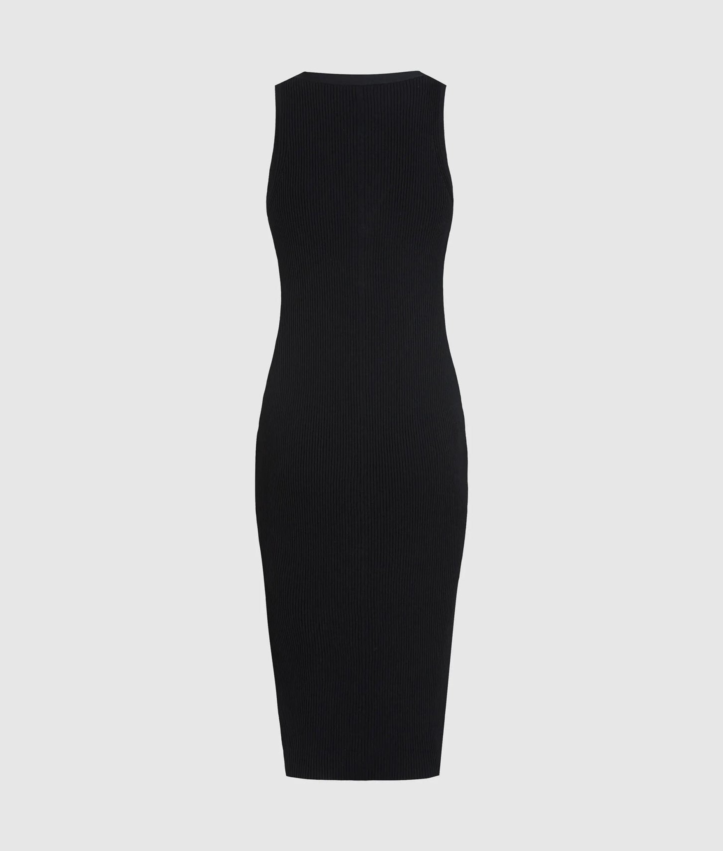 Karl Lagerfeld Logo Knit Dress Black/White