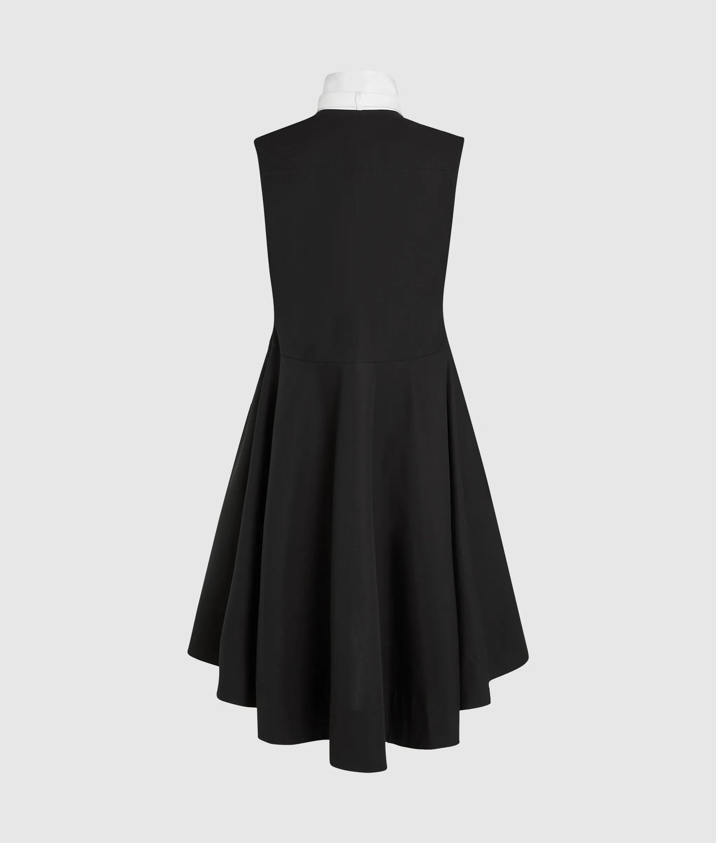 Karl Lagerfeld Bow Detail Shirt Dress White/Black