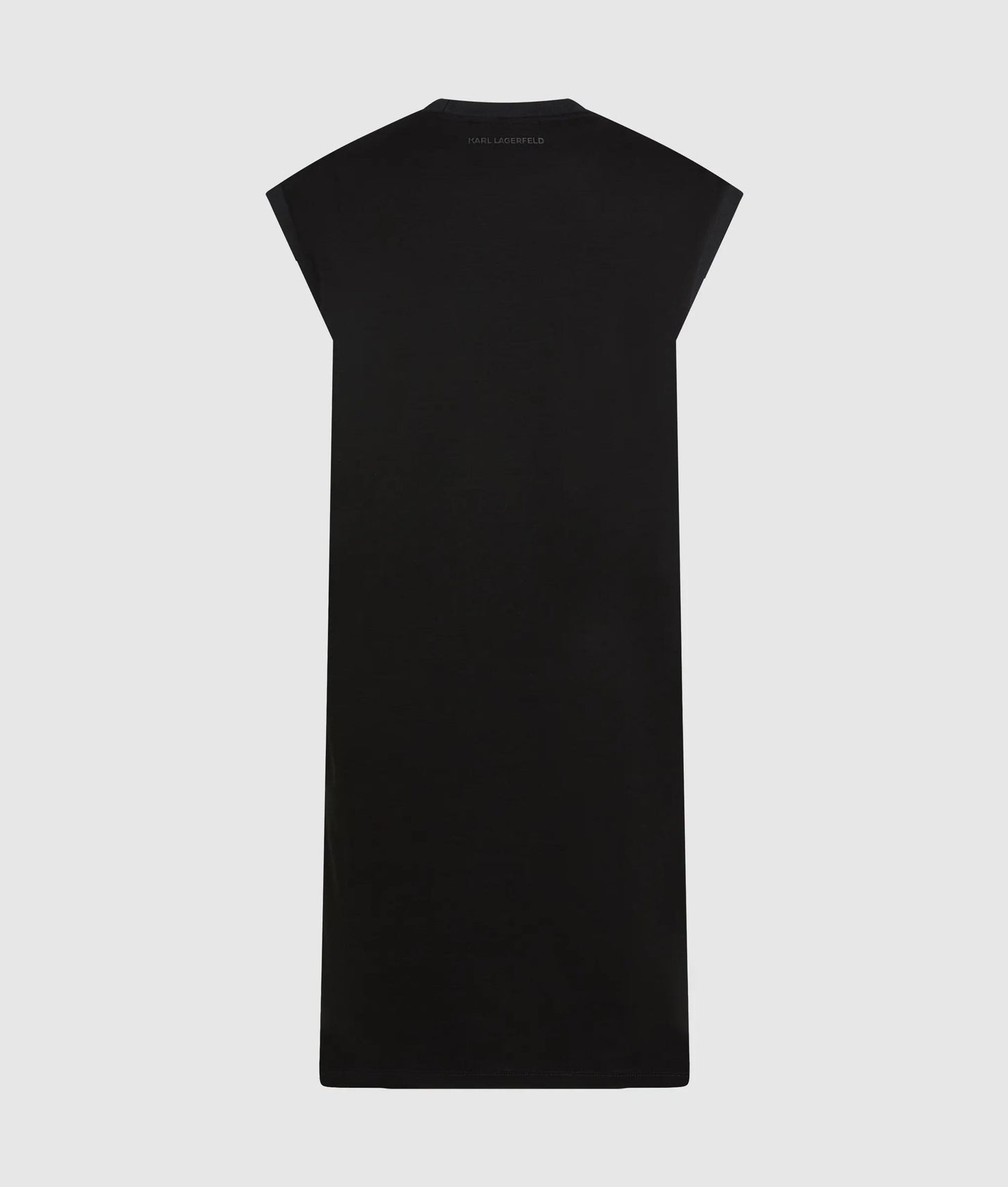 Karl Lagerfeld Signature T-Shirt Dress Black
