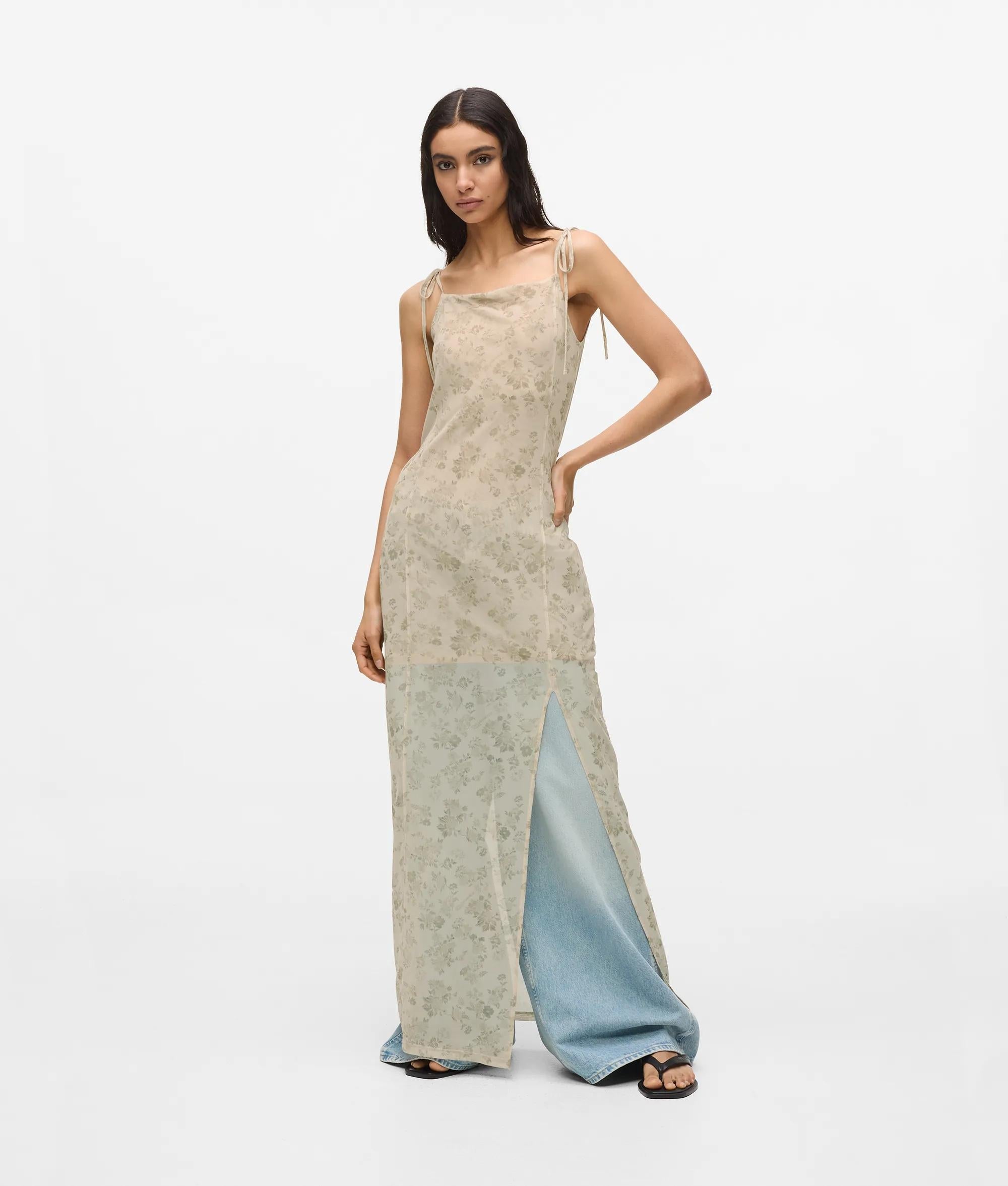 mesh dress online india Buy Handmade Long Sleeve Mesh Maxi Dress Women, Dark Feminine Alternative Style, Layering Dress Online in India