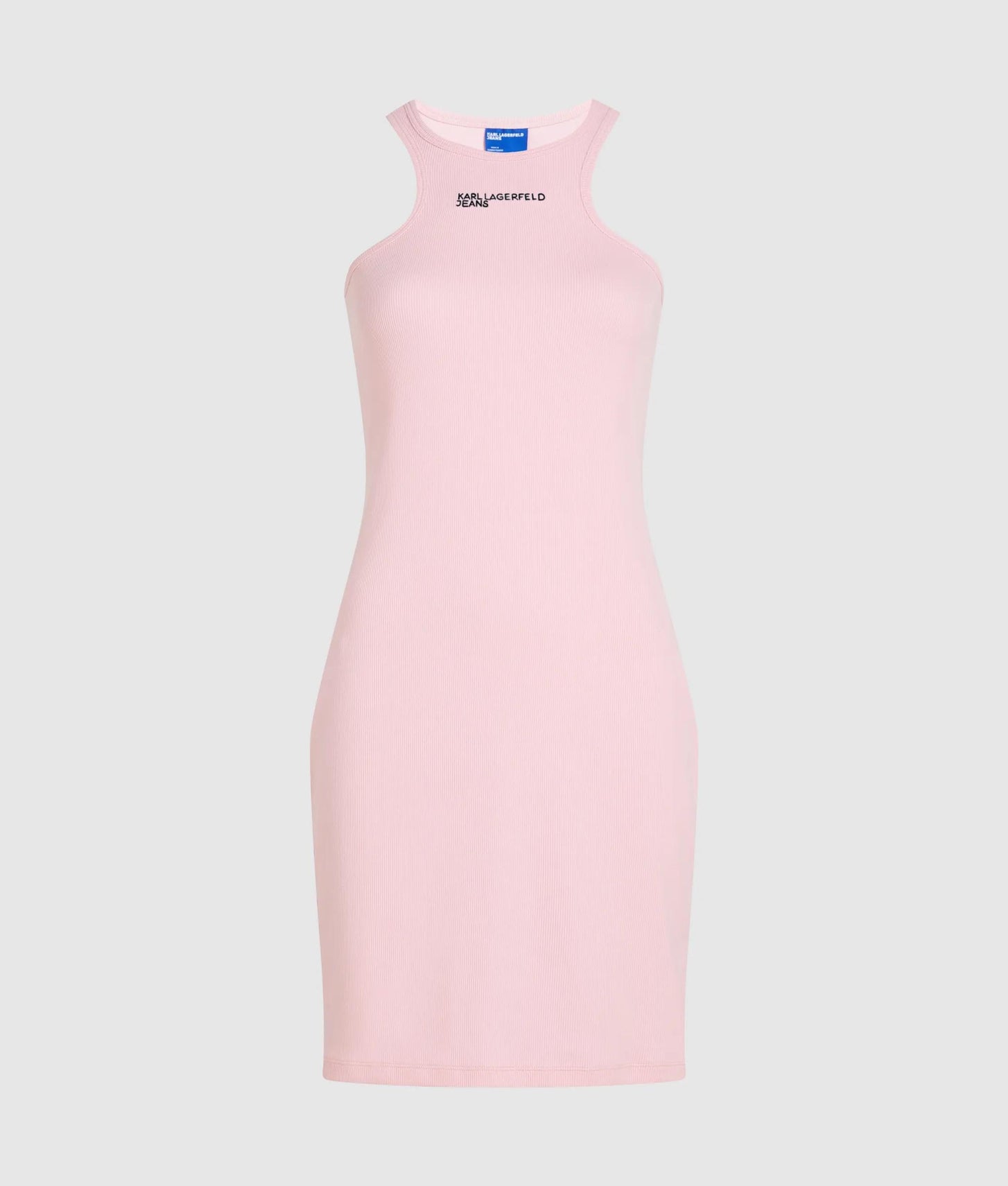 Karl Lagerfeld Ribbed Racer Dress Fairytale