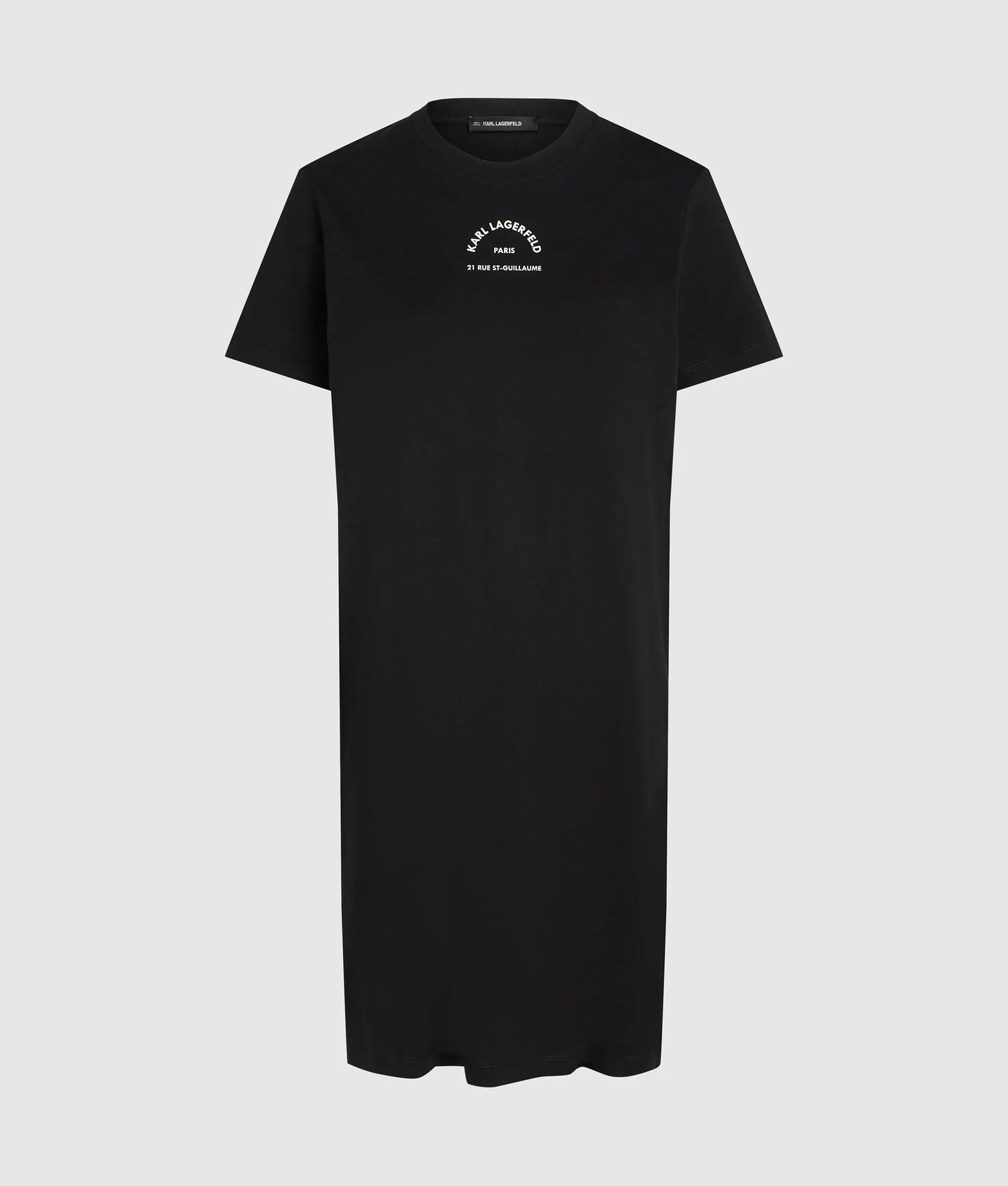 Karl Lagerfeld Rue St-Guillaume T-Shirt Dress Black