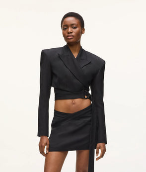 Karl Lagerfeld Kl Studio Mini Skort Black