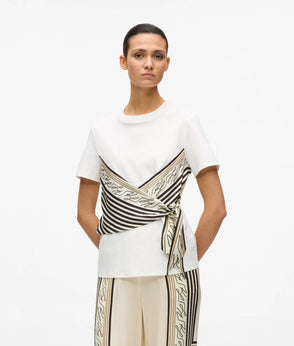 Karl Lagerfeld Scarf Print Pajama Pants Pristine