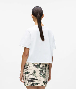 Karl Lagerfeld All-Over-Print Mini Skirt Vacances De Karl Black