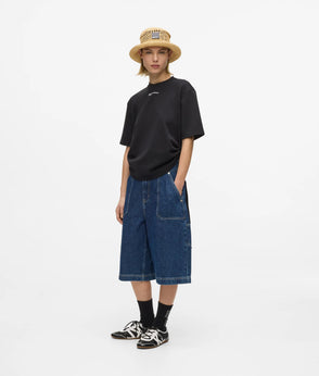 Karl Lagerfeld Denim Bermuda Shorts Stone Blue
