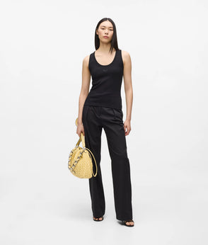 KarlLagerfeld Kautograph Oversized Moon Bag Black/Gold
