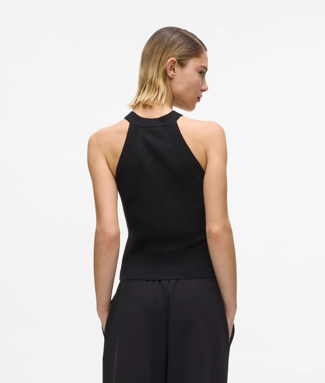 Karl Lagerfeld Lace Detail Sweatpants Black