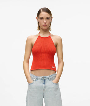 Karl Lagerfeld Relaxed Longline Denim Shorts Sun Light Blue