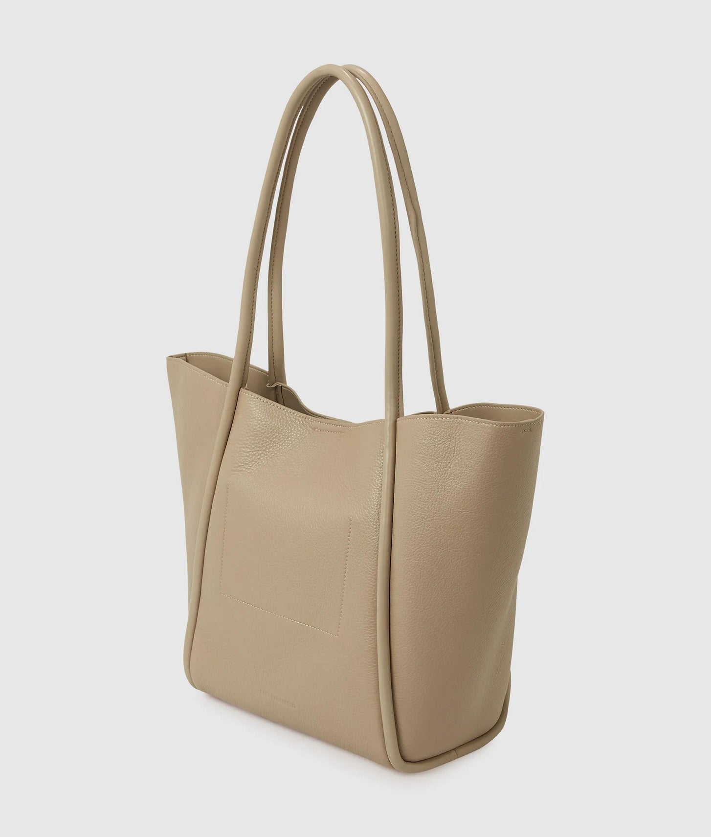 KarlLagerfeld Kautograph Patch Medium Tote Bag Safari