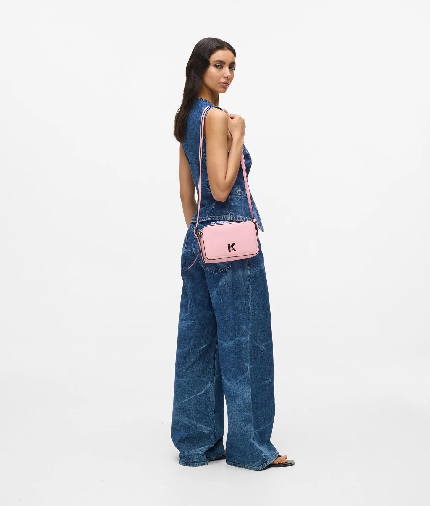 KarlLagerfeld Twin Strap Camera Bag Fairytale