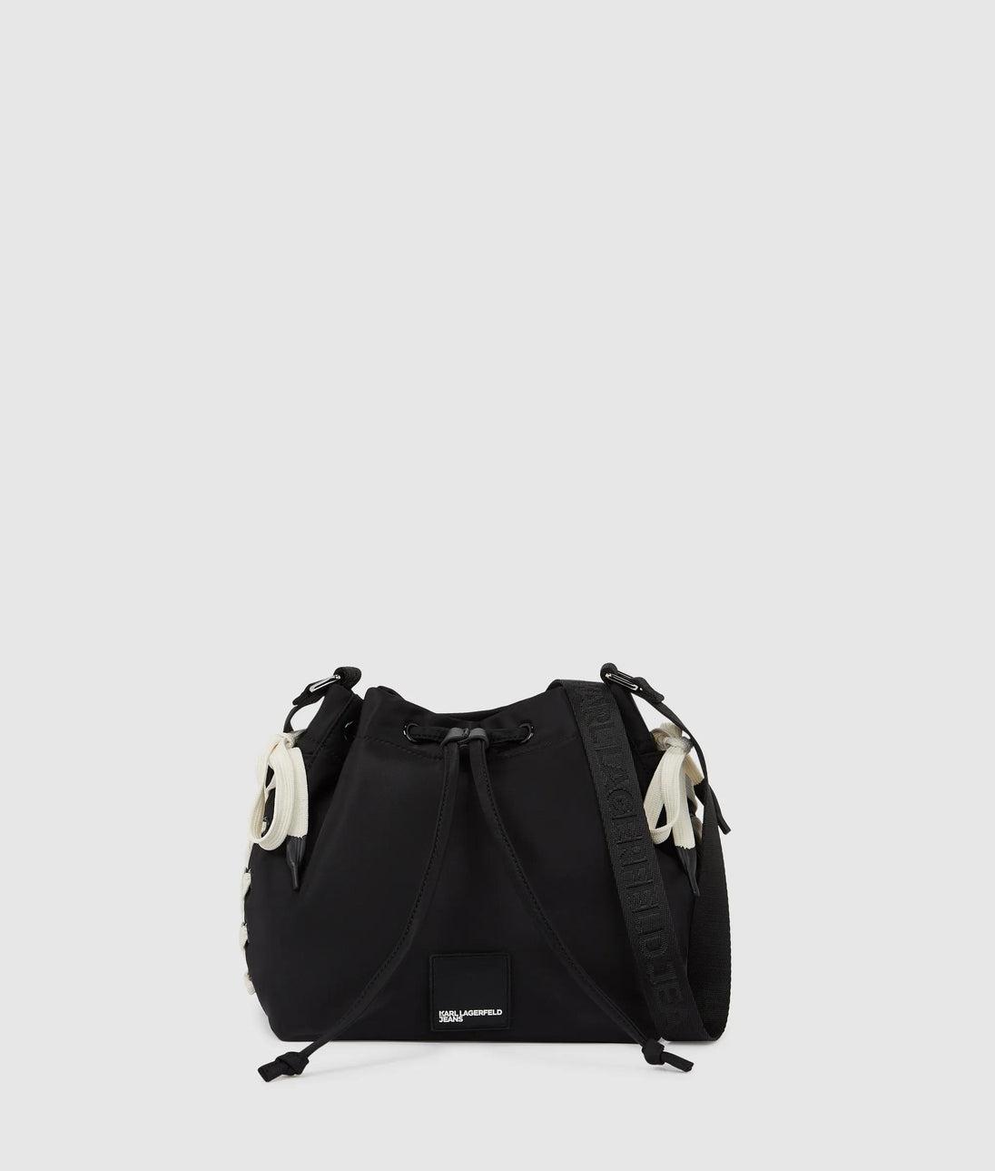 Karl Lagerfeld Lace Detail Sweatpants Black